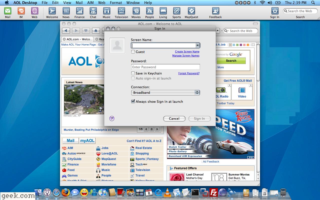Download aol desktop software